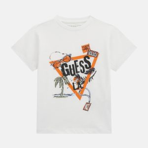 Eco Logo Tee (2-7) - White
