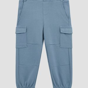 Eco Knit Cargo Active Pants (2-7) - Blue