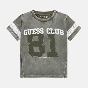 Football Logo Boxy Tee (3M-7) - Green