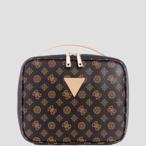 Wilder Peony Cosmetic Case - Brown