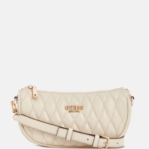 Valla Mini Top-Zip Shoulder Bag - White
