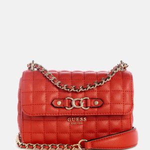 Nadira Mini Convertible Crossbody Flap - Orange