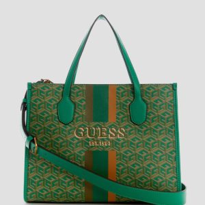 Silvana G Cube Tote - Green