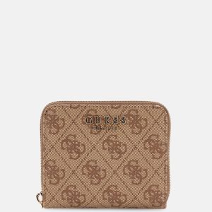 Laurel II Small Zip-Around Wallet - Brown