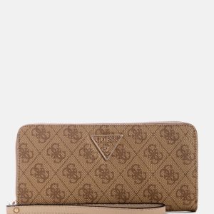 Laurel II Large Zip-Around Wallet - Brown