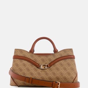 Dea Logo Girlfriend Satchel - Brown