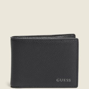 Billfold Pull Out Card Case - Black