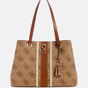 Erenia Quattro G Tote - Brown
