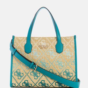Silvana Raffia Tote - Beige