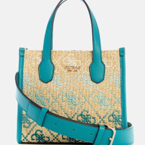 Silvana Raffia Mini Tote - Beige