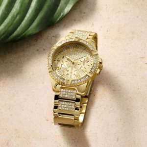 Gold-Tone Multifunction Watch  - Gold
