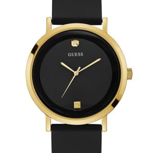 Black and Gold-Tone Analog Watch - Black
