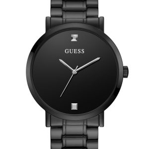 Black Diamond Analog Watch - Black
