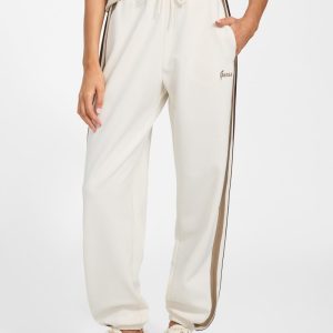 Eco Fabia Joggers - White