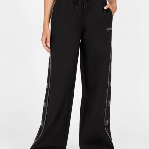 Eco Octavia Wide-Leg Pants - Black