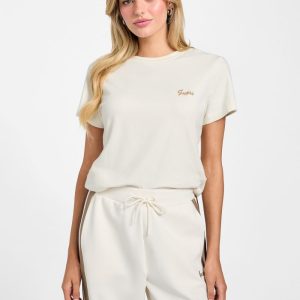 Eco Alba Crewneck Tee - White