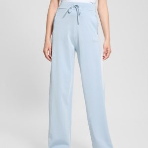 Striped Sweater Pants - Blue