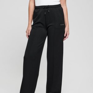 Eco Gelsey Straight-Leg Pants - Black