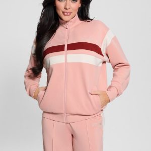 Eco Suzanne Full-Zip Sweatshirt - Pink