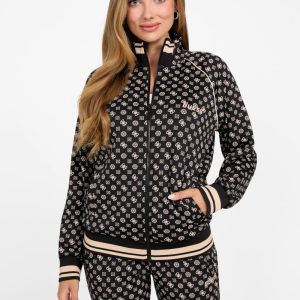 Eco Aggie Full-Zip Sweatshirt - Black