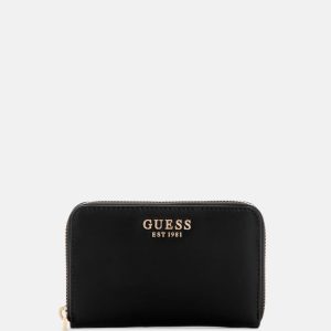Laurel II Medium Zip-Around Wallet - Black