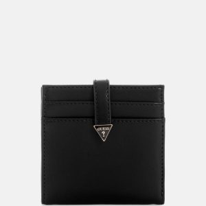 Laurel II Tab Card Case - Black