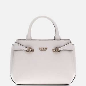 Lorelei Leather Mini Satchel - White