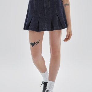 GUESS Originals Denim Tennis Skirt - Blue