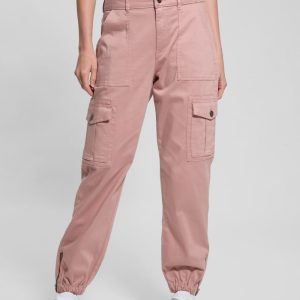 Juno Cargo Joggers - Pink