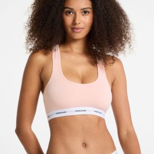 Eco GUESS Jeans Bralette - Pink
