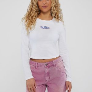 GUESS Originals Logo Top - White
