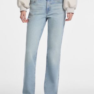 G08 Mid-Rise Straight Jeans - Blue