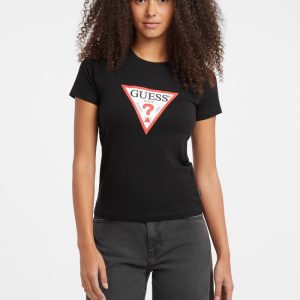 Slim Iconic Tee - Black