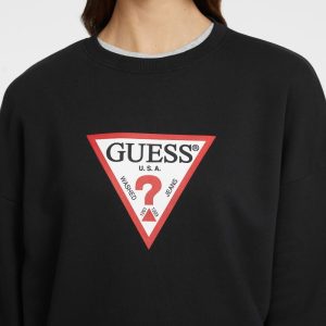 Oversized Iconic Sweatshirt - Black