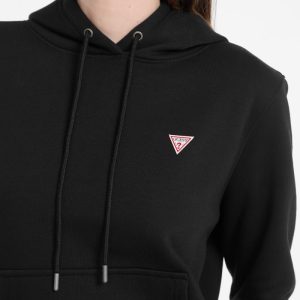 Mini Patch Hoodie - Black