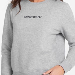 Embroidered Logo Sweatshirt - Gray