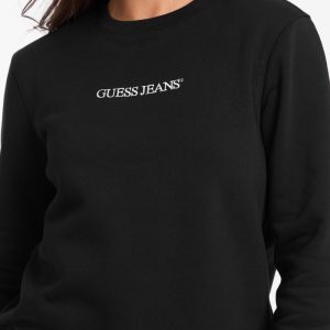 Embroidered Logo Sweatshirt - Black