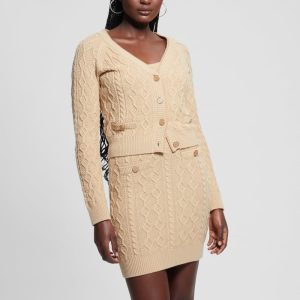 Eco Isabelle Sweater Cardigan - Neutral