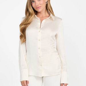 Eco Fernanda Corset Shirt - White