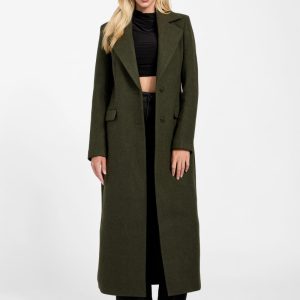 Lauren Longline Coat - Green