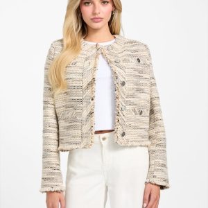 Sutton Tweed Jacket - Beige