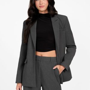 Eco Joandra Perfect Blazer - Grey