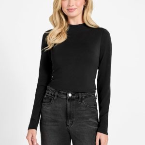 Eco Elyana Crop Tee - Black