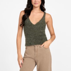 Eco Bea Sweater Tank - Green