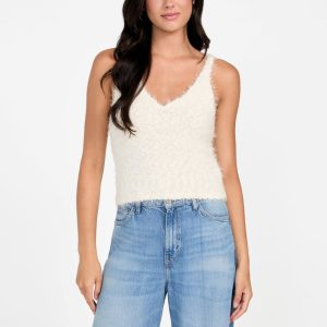 Eco Bea Sweater Tank - Off-white