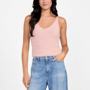 Eco Bea Sweater Tank - Pink