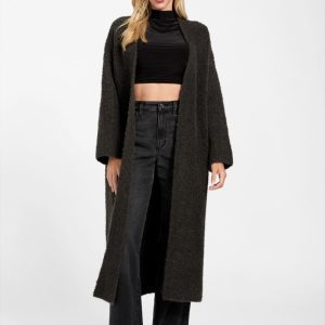 Eco Beniko Longline Cardigan - Black