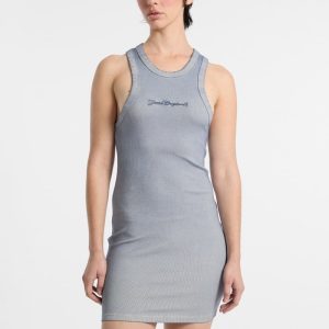 GUESS Originals Eco Mini Tank Dress - Blue