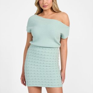 Eco Natalia Beaded Dress - Green