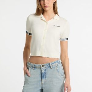 Sweater Polo - White